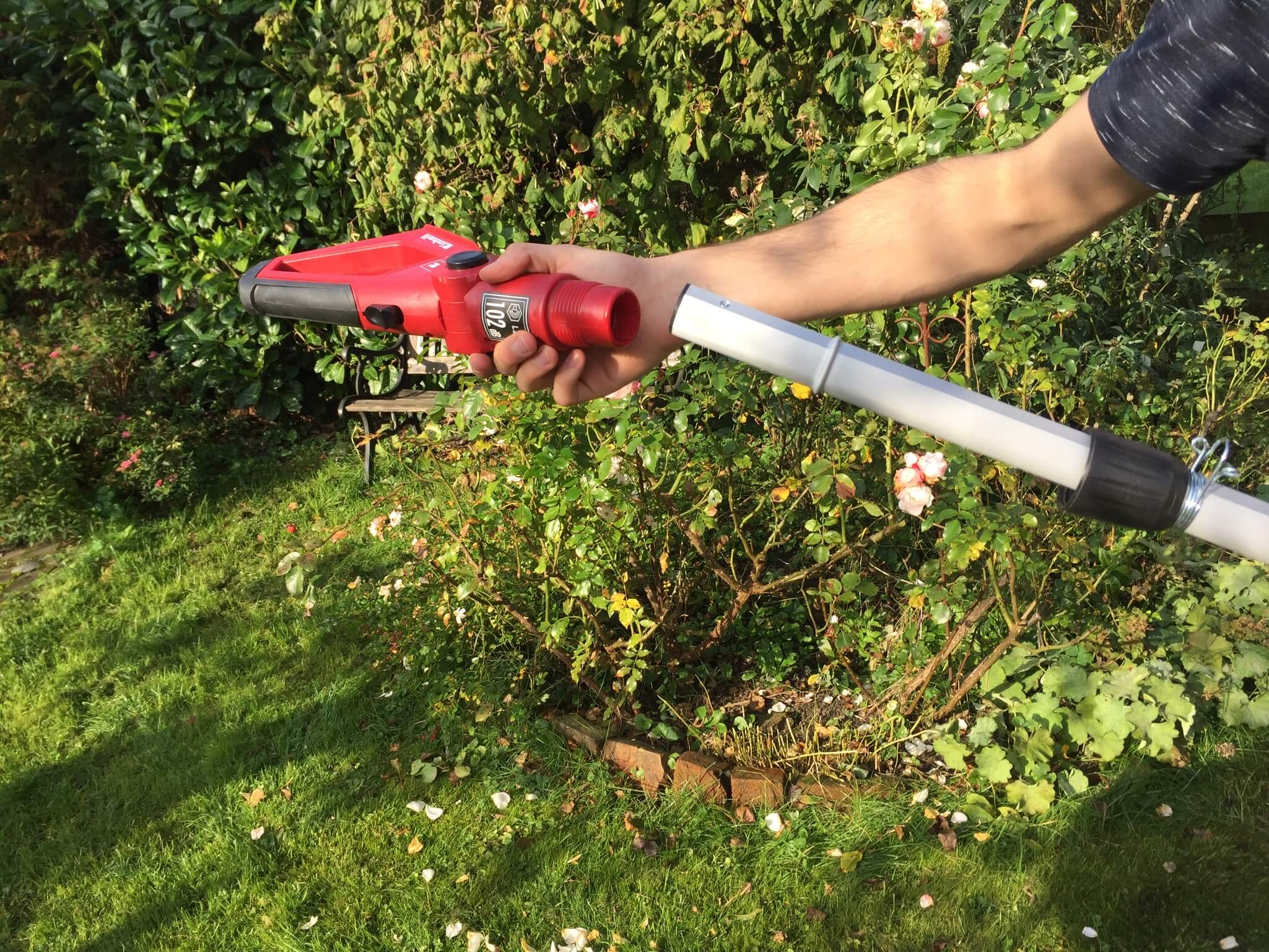 Einhell Akku Hochentaster und Heckenschere GE-HC 18 Li T Set